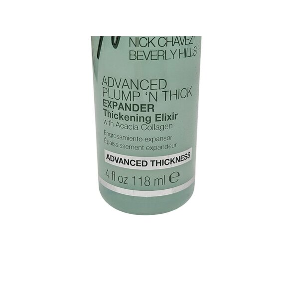 Nick Chavez Advanced Plump N' Thick Expander Thickening Elixir 4 fl oz SEALED - Picture 2 of 6